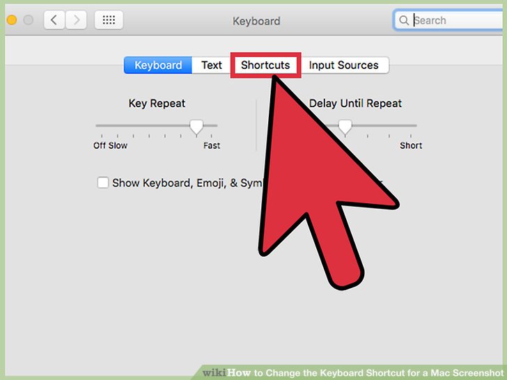 shortcut key for screenshot mac